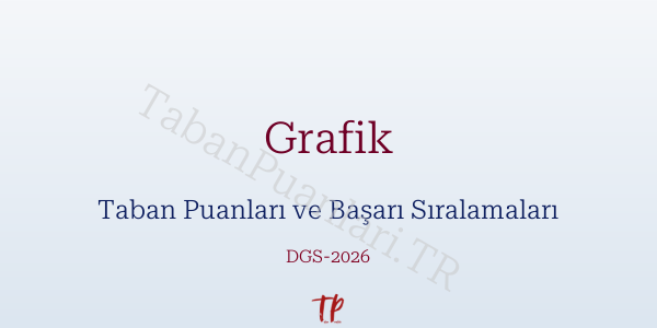 Grafik DGS Taban Puanları 2026