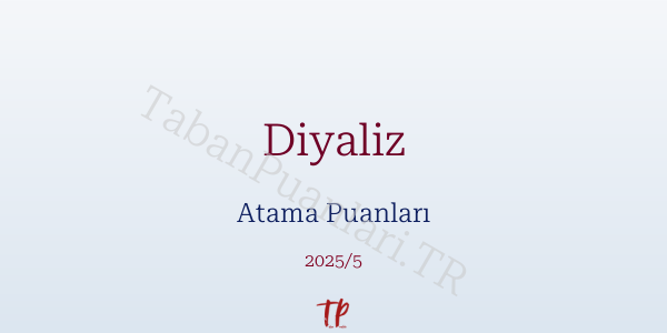 Diyaliz Atama Puanları ve Kontenjanları 2026